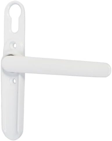Clearline Bi-Fold Shootbolt Handle + Escutcheon - White
