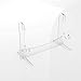 WANLIAN Acrylic Two-Tier Samurai Sword Stand - Desktop Display Stand, Supports All Swords (Transparent)
