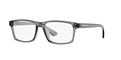 Image of Armani Exchange mens Ax3083u Universal Fit Rectangular Prescription Eyewear Frames