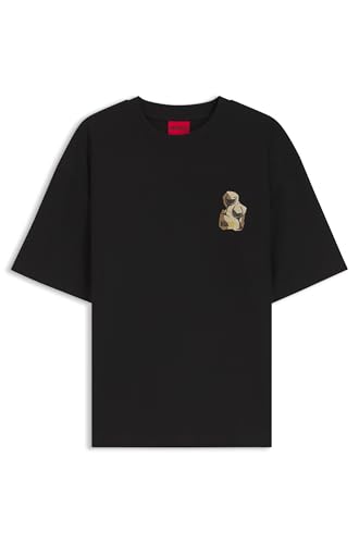 HUGO Detzi 50563795 001 Black pull noir zippé mode homme