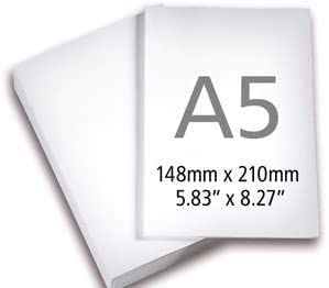 Carta A5 Per Ricette Mediche - 10 Risme Da 500 Fogli (5000 Totali), 80 Gr, Bianco Eccellente