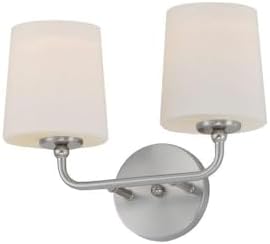 Maxim Bristol - 2 Light Wall Sconce-10 Inches Tall and 13.25 Inches Wide-Satin Nickel Finish