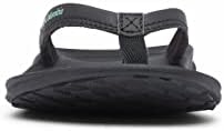 Columbia Women's FLIP Sandal, Black/copper ore, 12 Regular US | Image 2