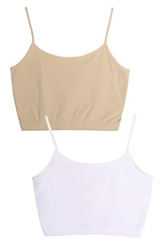Image of NIKIBIKI Women Seamless Classic Crop Top Bralette, Made in U.S.A, One Size