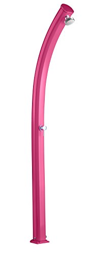 A Calefacción De Ducha Solar Arkema A500/4003 Jolly Fuxia Ducha Solar Aluminio Diseño Curvo Totalmente Tratamiento Anticorrosión