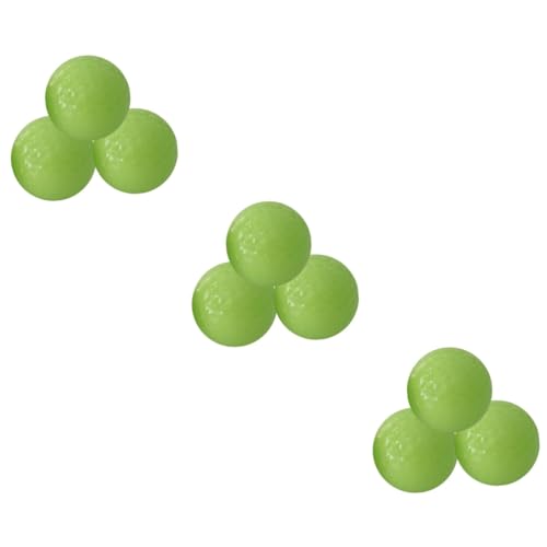 Kisangel 3sets 3pcs Luminous Automatic Play Soft Design for Training Fun Durable and Light Absorbing Present for Golf Enthusiasts 3pcs*3