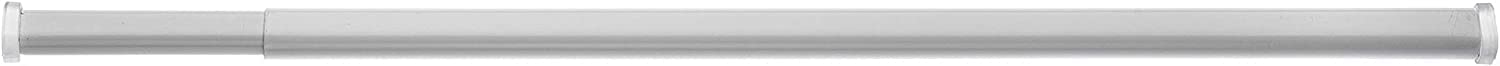 Universal White Oval Spring Loaded Tension Rod, Extendable Metal Oval Rod, (90-150Cm)