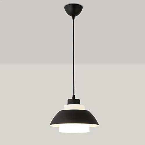 Lámpara colgante de aluminio macaron con altura ajustable para regular la luz en tu restaurante
