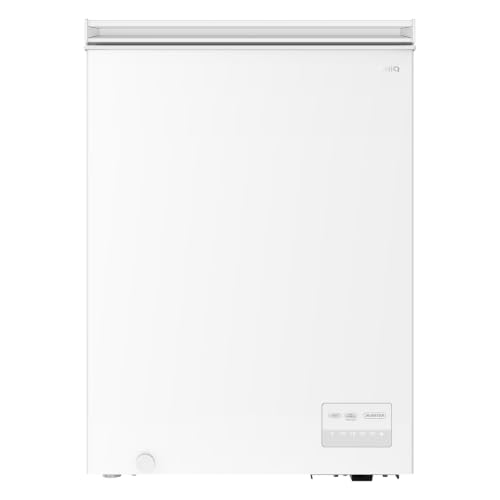 CHiQ 146L Gefriertruhe mit Inverter-Kompressor & Elektronischer Steuerung | 4-Sterne-Gefrierung, 3 Modi konvertierbar, -32℃ Schnellgefrieren, 1 Drahtkorb, Schwebetür, LED-Beleuchtung, 39dB, CCF146DWE