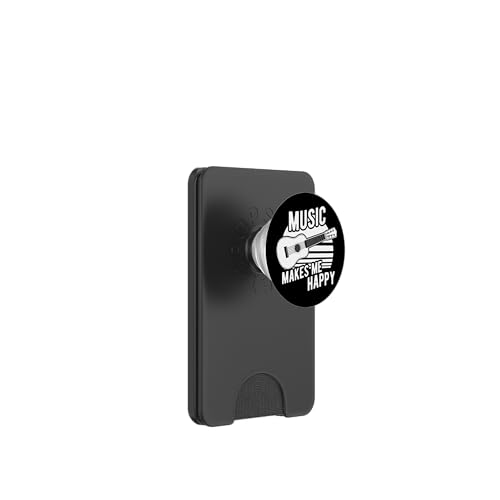 Ukulelist Música de Disfraces Hawaianos para Ukelele PopSockets PopWallet para MagSafe