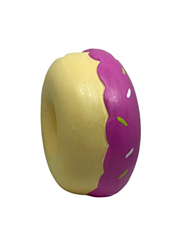 Cofre Porta Moeda Decorativo De Cerâmica Donuts Rosquinha Pink 12cm