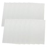 Yhenlovtt Wasserlösliches Stickpapier für Hine und Handstitchi, 12 Stück, Vlies-Stabilisator...