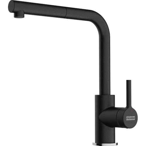 Franke Lina L Onyx - Grifo de cocina con boquilla extraíble 115.0728.484