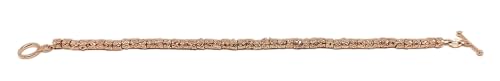 Bracciale in argento 925 a palline tipo dodo pepita, nelle tre diverse galvaniche (Placcato Oro Bianco, Oro Giallo, Oro Rosa).