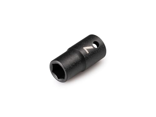 Image of TEKTON 1 /4 Inch Drive x 7 mm Shallow 6-Point Impact Socket | SID02107