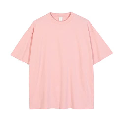 T-shirt d'été homme couleur unie YK-9 qui ne se déforme pas pour un look propre