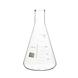 Laborgeräte und -ausrüstung 1 stück 50 ml/100 ml/150 ml/200 ml/250 ml/300 ml/500 ml/100 0 ml Borosilikatglas Erlenmeyerkolben for Labor Ausrüstung(300ml)