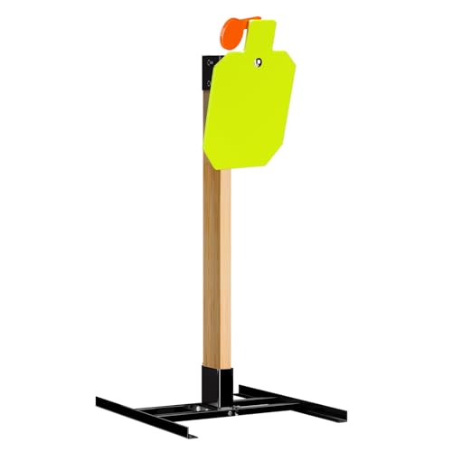 Image of Highwild AR500 Steel Hostage Reactive Shooting Target - 3 /8 inch Thick with 2x4 Target Stand