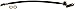 Dorman H621274 Rear Passenger Side Brake Hydraulic Hose Compatible with Select Chrysler/Dodge Models
