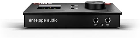 Zen Go Synergy Core, Audio Interface, 4x8 Bus-Powered Thunderbolt 3 Interface for Recording, with Onboard Real-Time Audio Recording Effects, XLR Interface, Suitable for Podcast Set Up - Antelope Audio