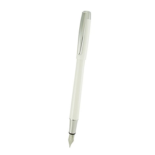 Schmidt Intrinsic Fountain Pen, White, Medium Nib (Sc82168) #TOP2