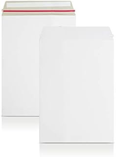 10 - AKAR A3/C3 White All Board Calendar Card Envelopes with Peel & Seal Strip 457 x 330 mm
