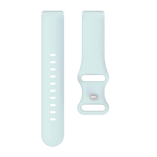 [XGYOMVB] 18mm���j�o�[�T���E�H�b�`�o���h�A2S�Ή��A��X�����J���t���ȃX�g���b�v�t�B�b�g(Light Blue,Forerunner 265s 255s)