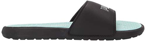 Puma Womens Cool Cat Slide Sandal, Puma Blackfair Aquapuma Silver, 9 Us #TOP5