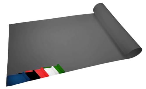 MadeInNature - Tappeto passaggio, lunghezza a scelta, tappeto rosso di cannes, bianco, grigio, nero, giallo, blu, verde - moquette, tappeto matrimonio, compleanno, … (grigio 2 x 2 m)