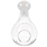 Distributeur de boissons - cette carafe à vin est fabriquée à partir de matériaux en verre solides pour plus de durabilité et de longévité, bouteilles d'eau en verre