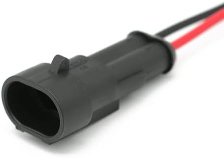 5PCS 282104-1 1.5 Series DJ7021-1.5-11/21 Male Female Automobile Waterproof Connector 282080-1 (2-hole common end tape harness 15cm)