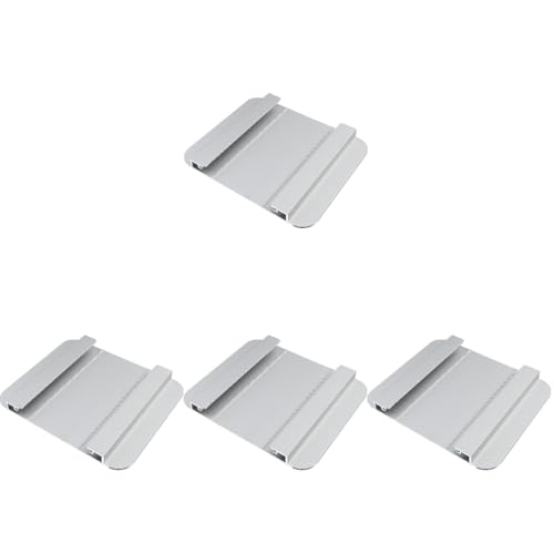 4 Piezas escudo térmico refuerzo Calentador ventilador de chimenea calor tubo rugerizado paneles aislantes termicos placa de aislamiento térmico tablero del ventilador de la estufa SUPVOX