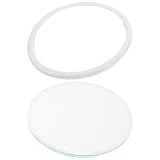 Gadpiparty Vetro per Sabbia Decorativa da 7 Pollici Cornice Circolare