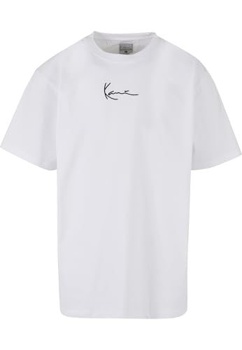 Karl Kani Herren KK-T01-WHT-10 Small Signature Logo Tee White, L