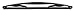 TRICO Exact Fit 12 Inch Rear Wiper Blade Fits Select Buick, Cadillac, Chevrolet, Ford, GMC, Isuzu, Jeep, Lincoln, Mazda, Mercury, And Saab Model Years, Part Number 12-E
