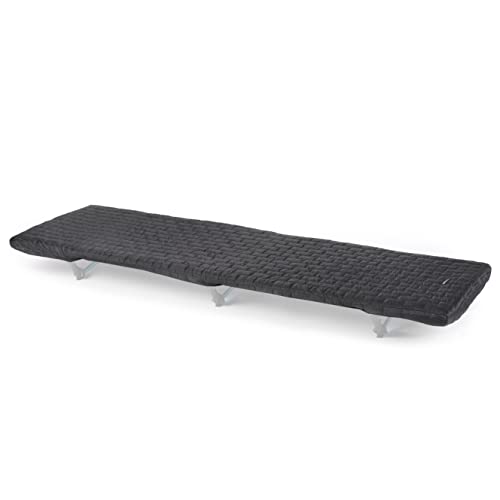 Helinox Cot Warmer - Manta térmica para cama de campo (extra larga, acolchada, cálida, talla única), color negro Cover