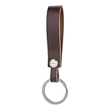 Fabriqué par des artisans qualifiés, chaque porte-clés en cuir est coupé, teint et assemblé à la main pour durer toute une vie. Fabriqué à partir de matériaux qui assurent la durabilité et une prise en main confortable, il vieillit magnifiquement avec le temps. C'est un cadeau personnel pour les anniversaires, Noël, ou tout simplement pour montrer votre attention - transportez vos meilleurs vœux chaque jour