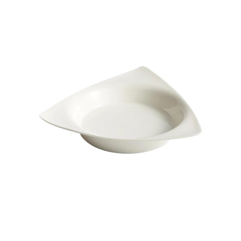 Juego de 4 platos de cerámica coloridos para pasta, filetes, sushi, postres, aperitivos, para restaurante, platos cuadrados de 10.4 pulgadas