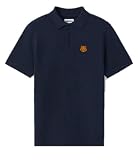 polo kenzo homme  Kenzo Polo Tiger Crest para hombre, azul marino, 100% algodón, azul, M