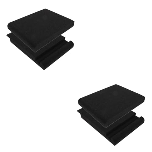 BESTonZON 4sets Pannelli Isolanti Acustici Spugna Per Altoparlanti Damping e Assorbimento Rumore Per Studi Di Registrazione e Home Theatre