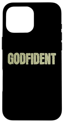 Godfident �N���X�`���� �M�� �_�ւ̐M�� �@������ �X�}�z�P�[�X iPhone 16 Pro Max �p