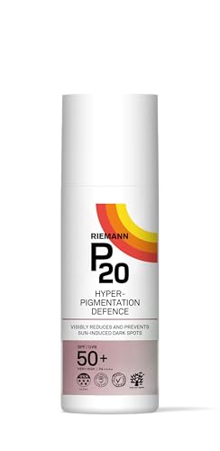 P20 ® | Hyperpigmentation Defence SPF 50+ | Verringert und verhindert sonnenbedingte dunkle Flecken | Schutz und Vorbeugung vor vorzeitiger Hautalterung | 50 Grs