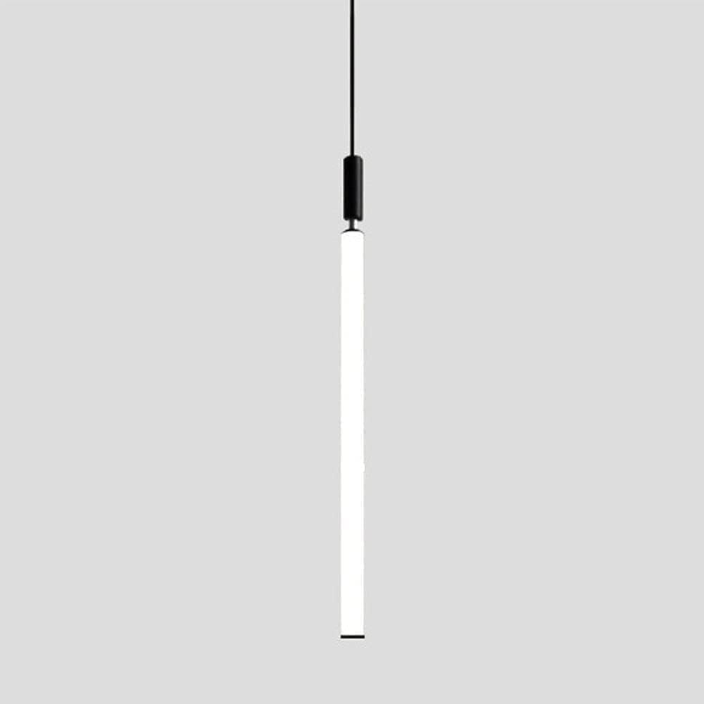CSXSXAUO Modern Chandelier Long Tube Pendant Light Simplicity Wrought Iron Hanging Lamp Adjustable Lighting Fixtures Cylinder for Bar Cafe Restaurant (Color : Star of