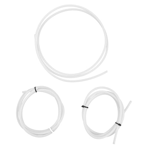 TOPPERFUN 3pcs Filament Ptfe Feeding Tubes Practical Wear-resistant Feeding Printer Parts for Remote Material Transfer