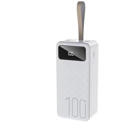 Batterie externe 80000 mAh USB-C puissante avec chargeur rapide 18W pour smartphone
