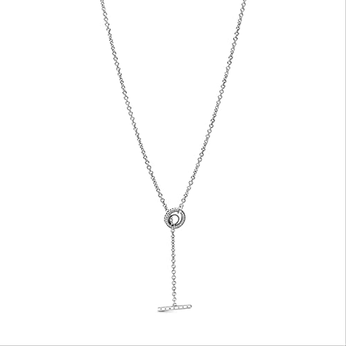 Collier chaîne câble TXQHD en flocon étincelant pour femme
