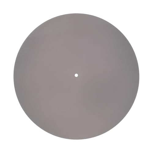 Garneck Acrylic Record Protective Mat Turntable Slip Mat Vinyl Records Cushion Disc Protective Pad for Turntable