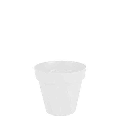 Vasart Sampa Vaso de Flores, Branco, 12x11cm, 1 Unidad
