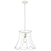 Dainolite BKO-M-WH, 1 Light Matte White Pendant