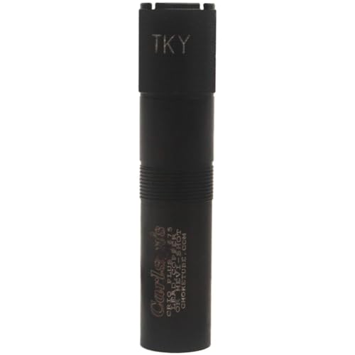 Carlsons Choke Tubes 12 Gauge Compatible for Benelli Crio Plus [ Turkey | 0.675 Diameter ] Blued Steel | Extended Turkey Choke Tube | Made in USA